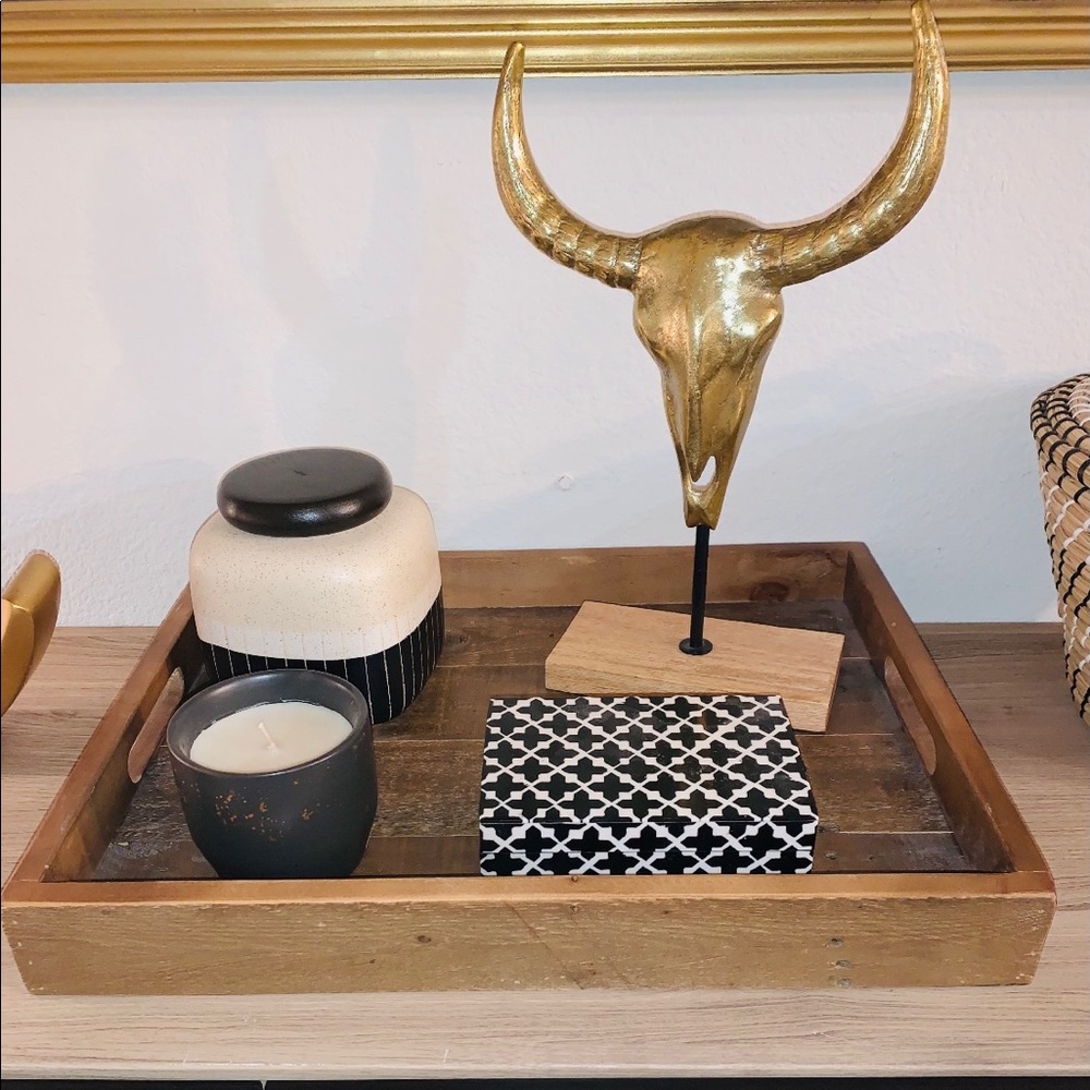 West Elm Reclaimed Wood Serving Tray